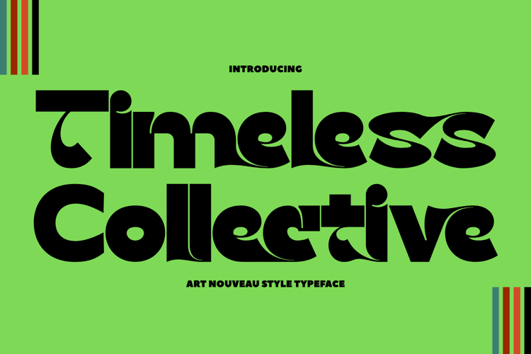 Preview of Timeless Collective Font