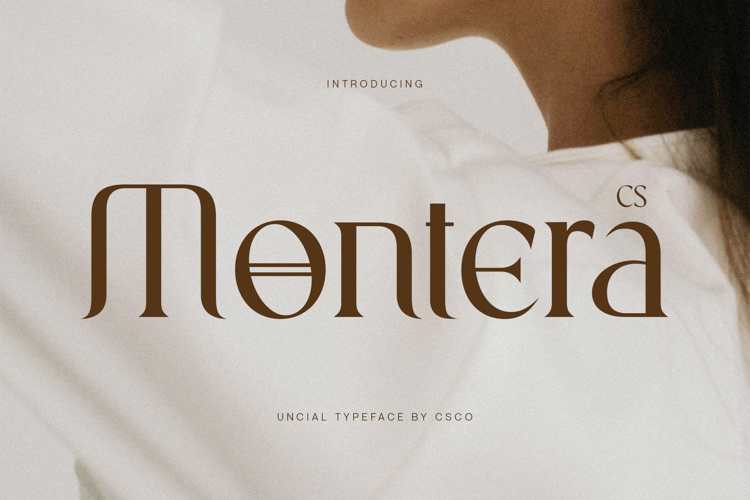 Preview of CS Montera Font