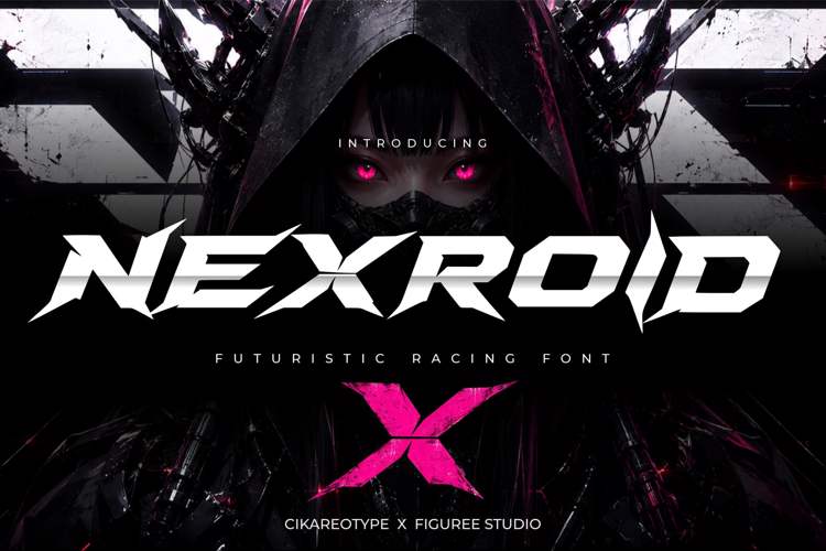 Preview of Nexroid Font