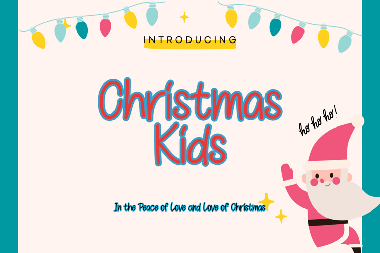 Christmas Kids Font