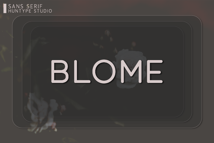 Blome Font