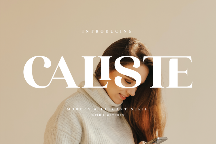 Preview of Caliste Font