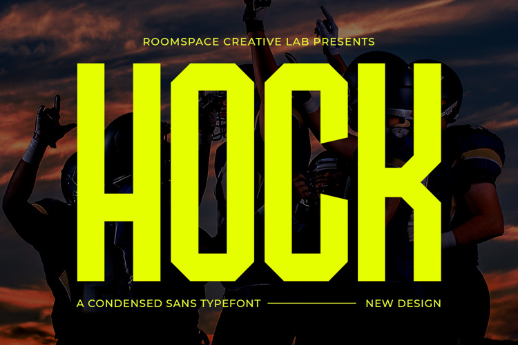 Preview of Hock Font
