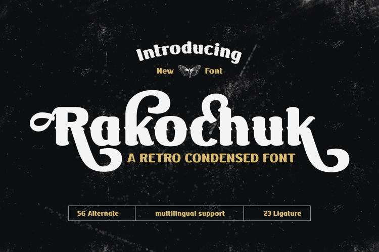 Rakochuktrial Font