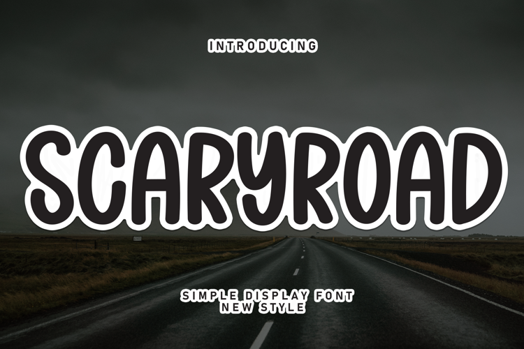 Scaryroad Font