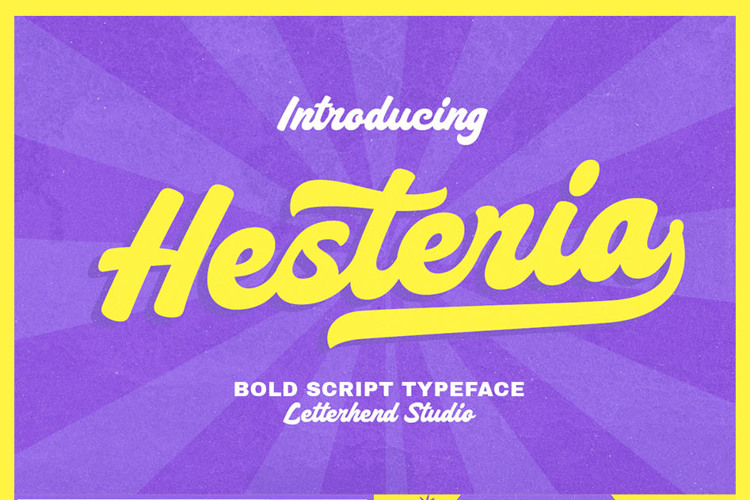 Hesteria Font