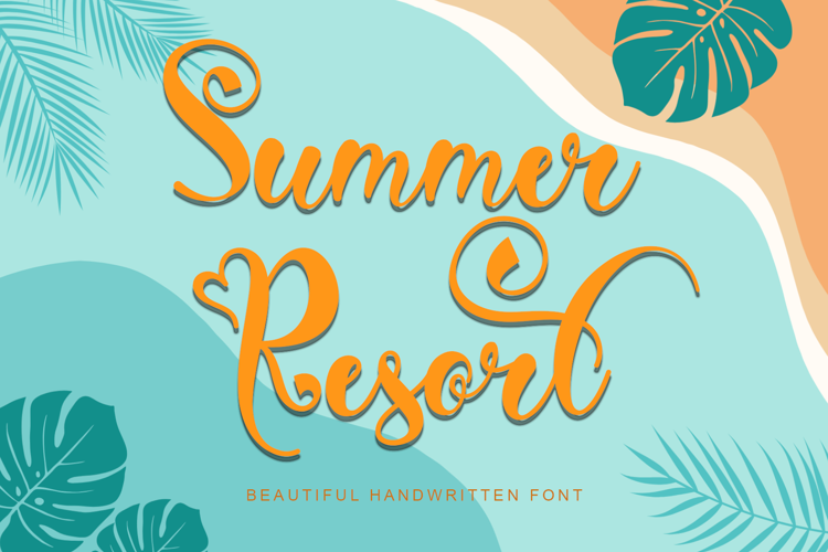 Summer Resort Font