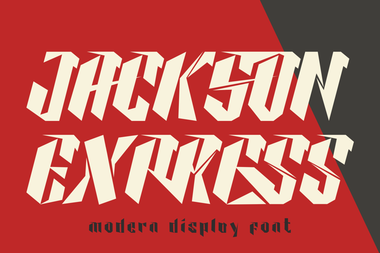 JACKSON EXPRESS Font | 177Studio | FontSpace