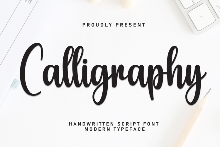 Preview of Calligraphy Font