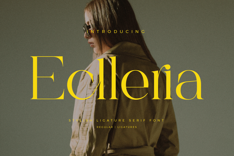 Preview of Eclleria Font