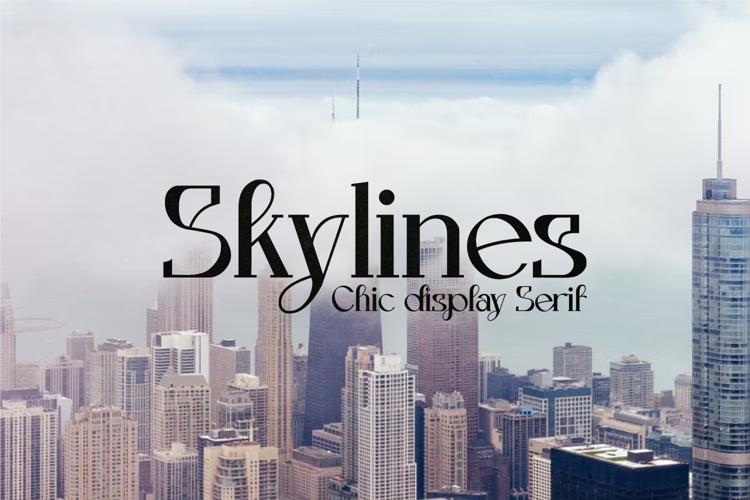 Skylines Font