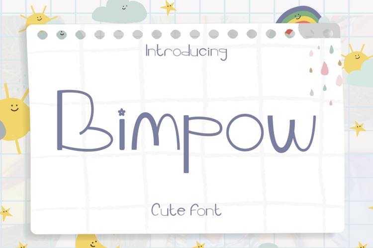 Bimpow Font