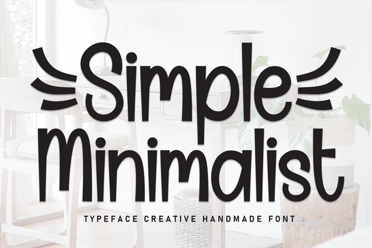 Preview of Simple Minimalist Font