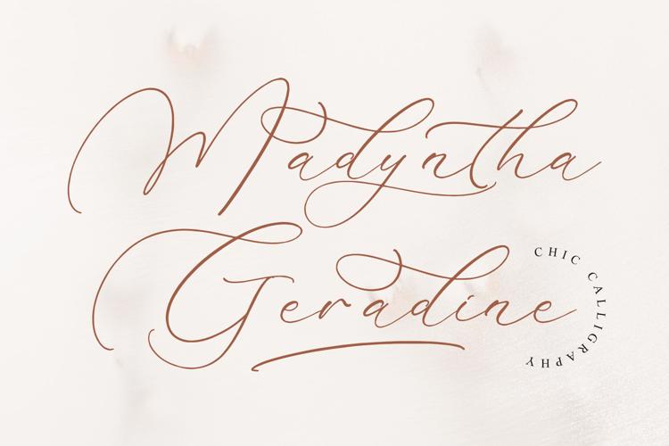 Madyntha Geradine Font