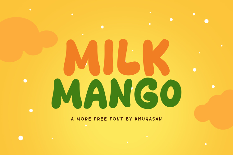 Milk Mango Font