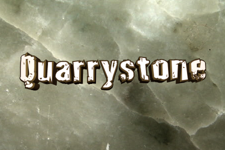 Quarrystone Font