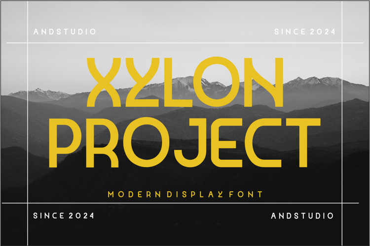 Xylon project Font