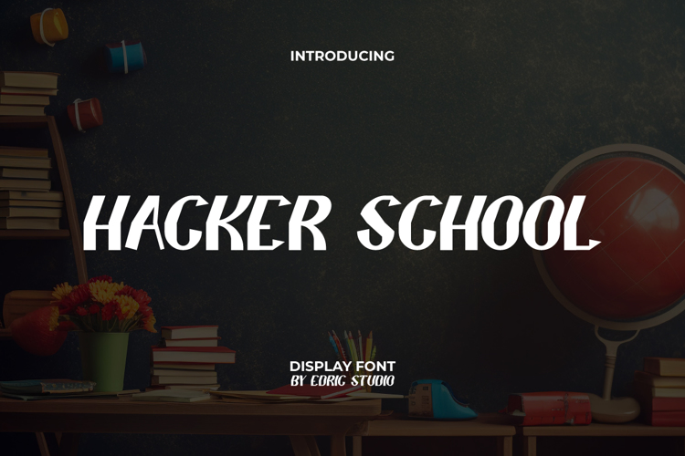 Hacker School Font