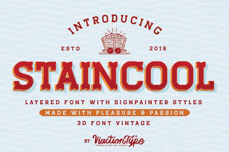 Staincool Base Font