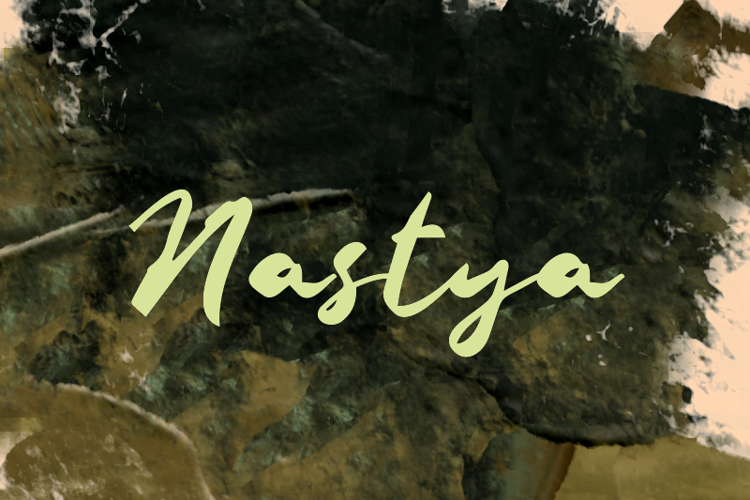 n Nastya Font