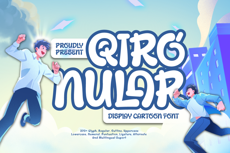 Preview of Qiro Nular Font