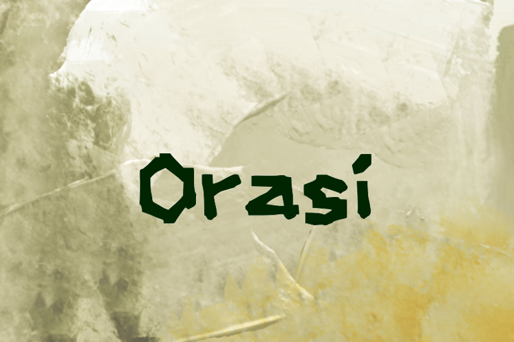 Orasi Font