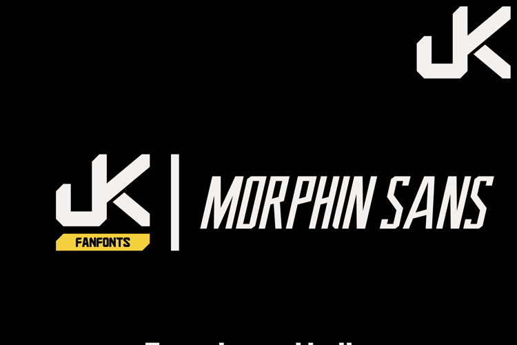 Morphin Sans Font
