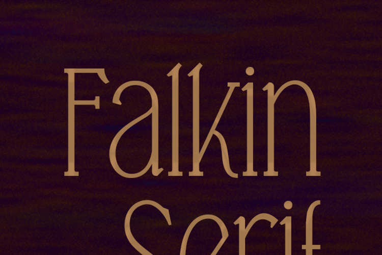 Falkin Serif Font