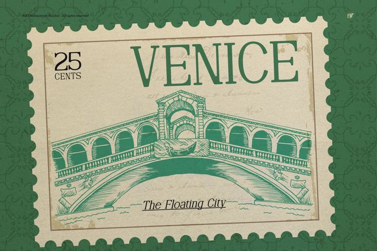 Preview of Defilao Vertes Font