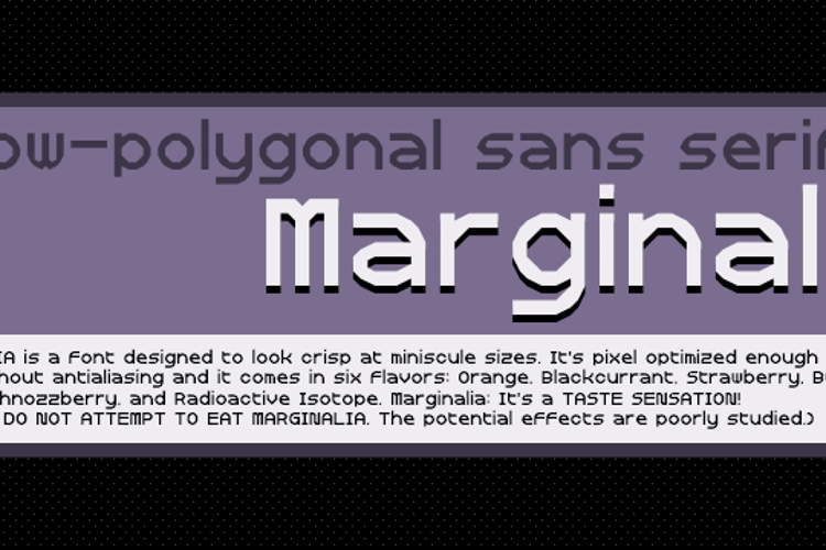 Marginalia Font