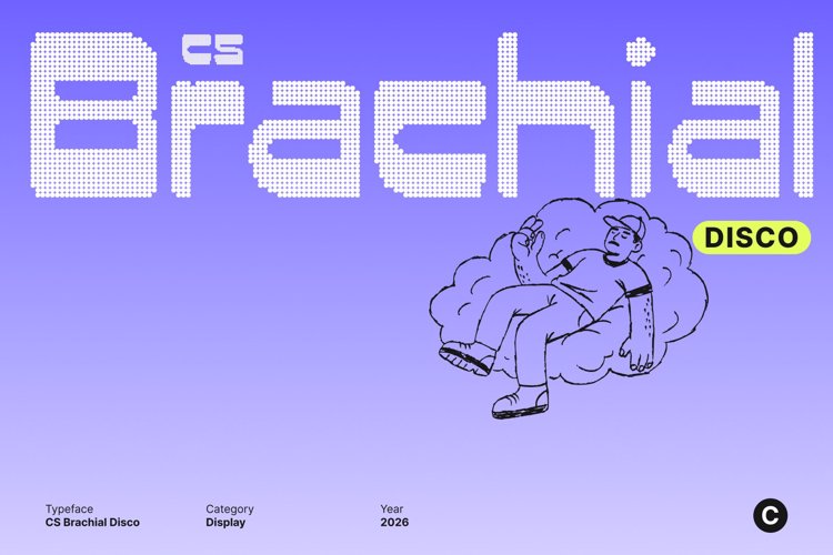 Preview of CS Brachial Disco Font