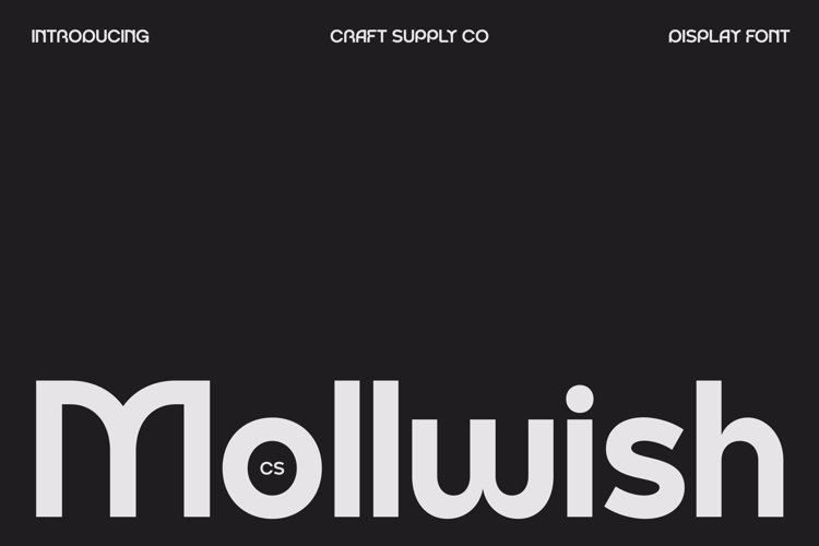 Preview of CS Mollwish Font