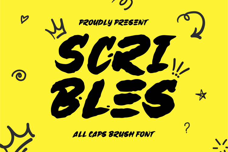 BKR Scribles Brush Font