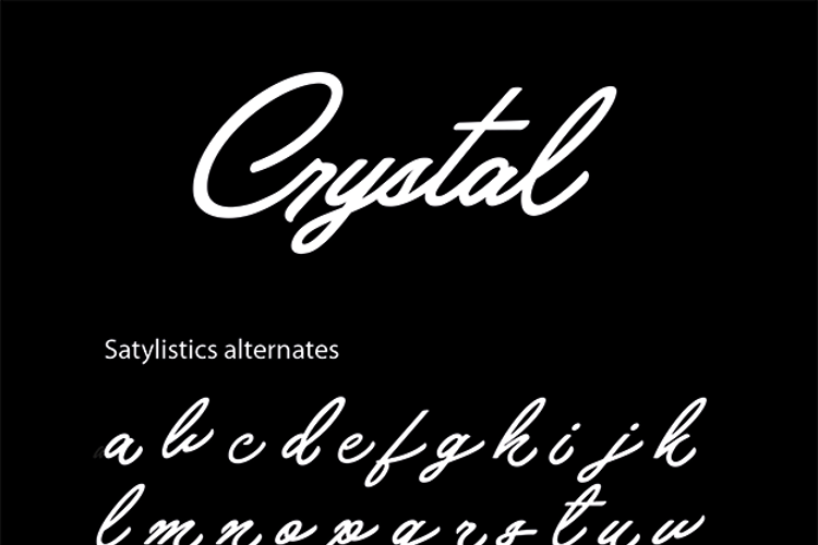 Crystal Font