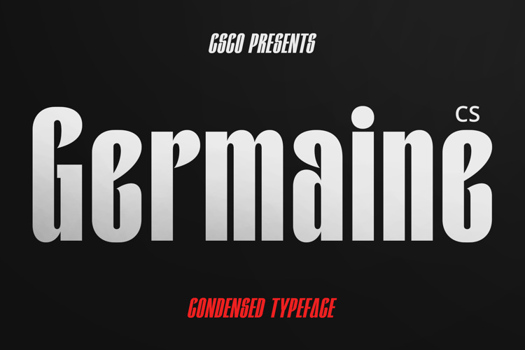 Preview of CS Germaine Font