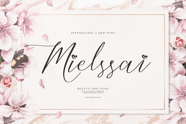 Preview of Mielssai Font