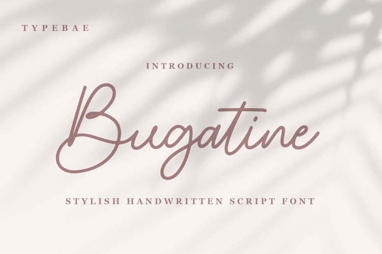 Bugatine Font