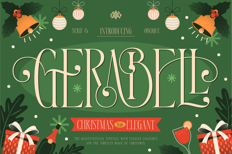 Preview of Gerabell Font
