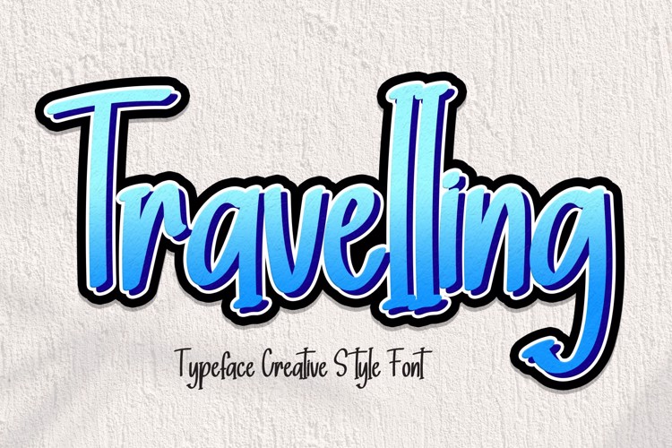 Travelling Font