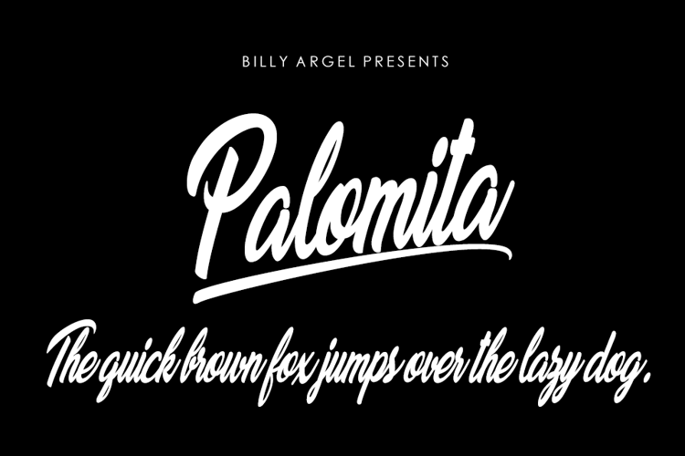 Palomita Font