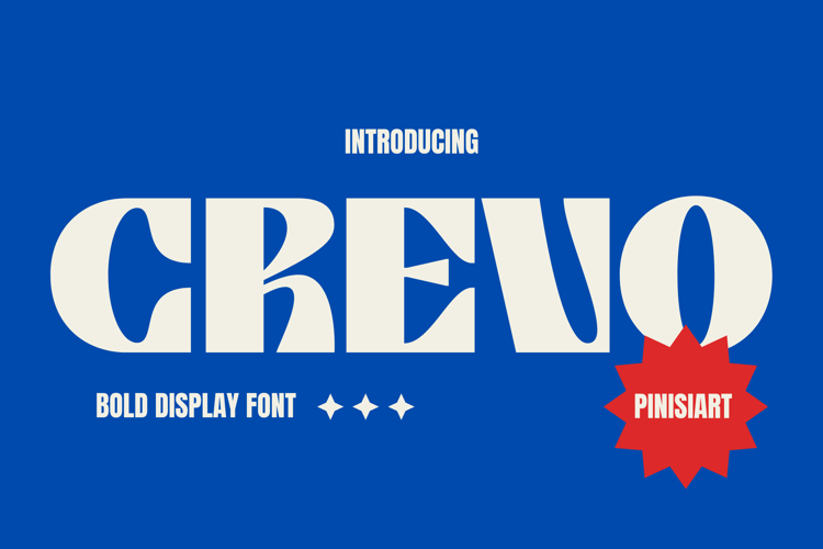 Preview of CREVO Font