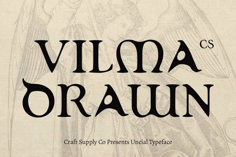 Preview of CS Vilma Drawn Font