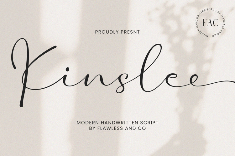 Kinslee Font