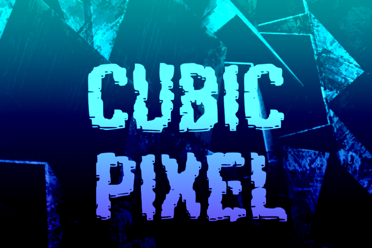 c Cubic Pixel Font