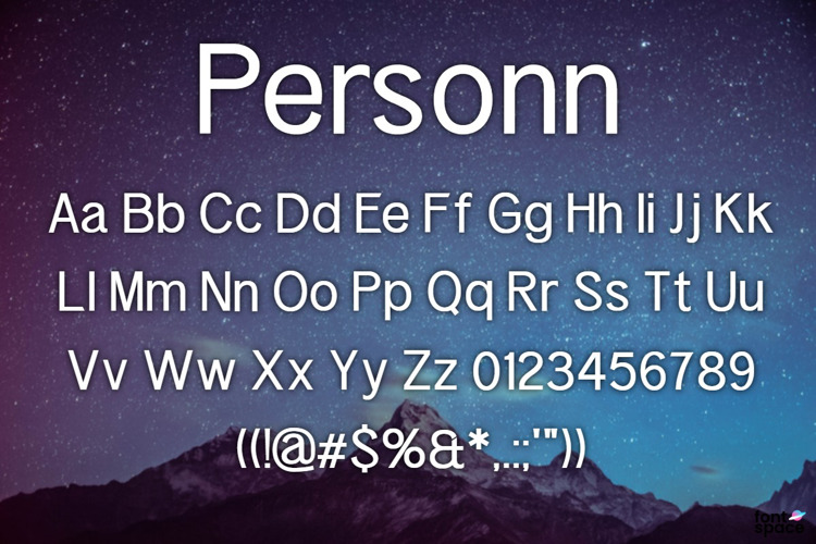 Personn Font