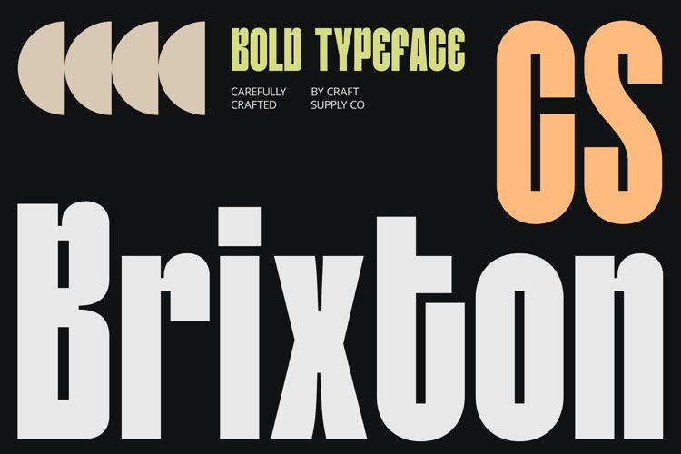 Preview of CS Brixton Font