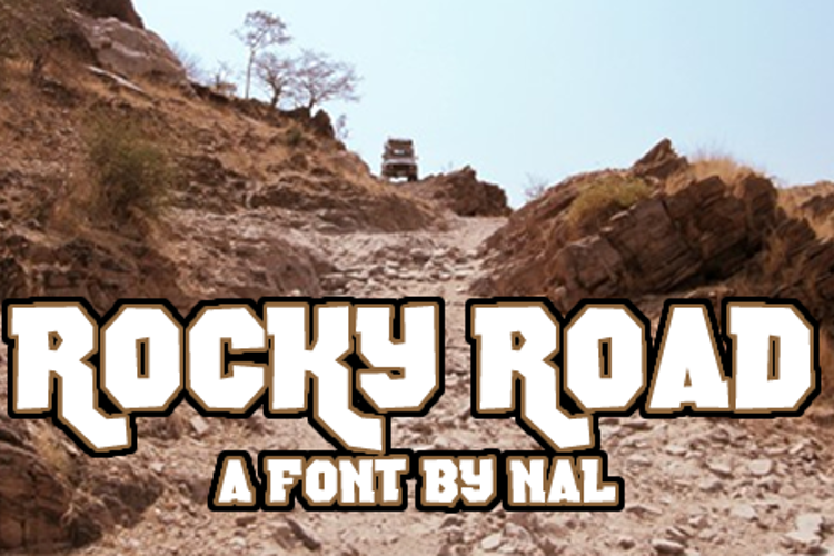 Rocky Road Font