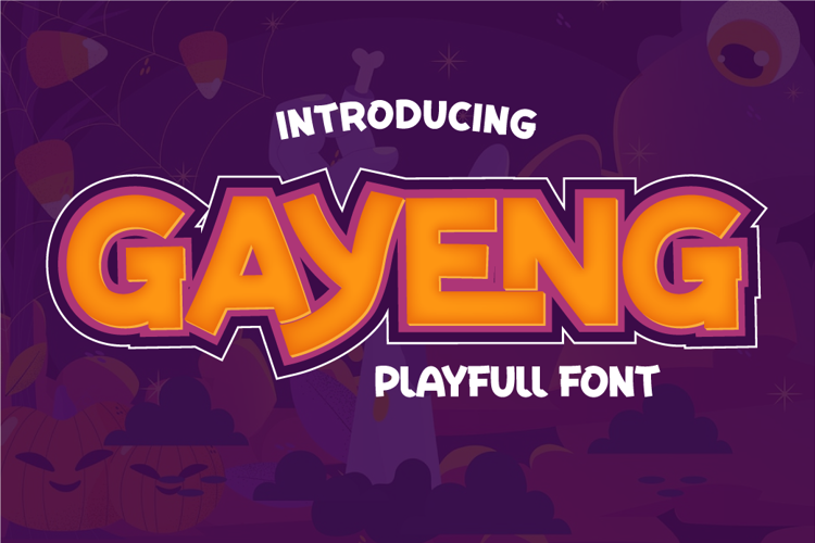 GAYENG Font