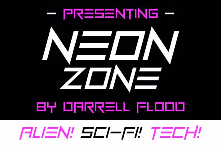 Neon Zone Font
