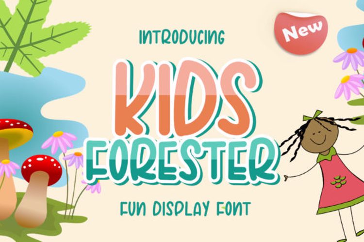 Kids Forester Font
